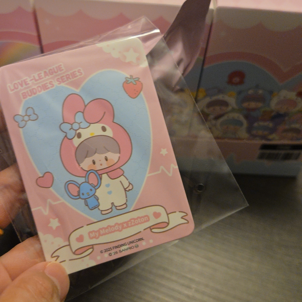 My Melody - Sanrio x zZoton Love-League Buddies Series Plush Confirmed Box